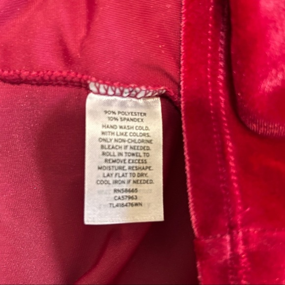 Leith Fuscia Velvet Dress 1X NWT - Picture 6 of 7